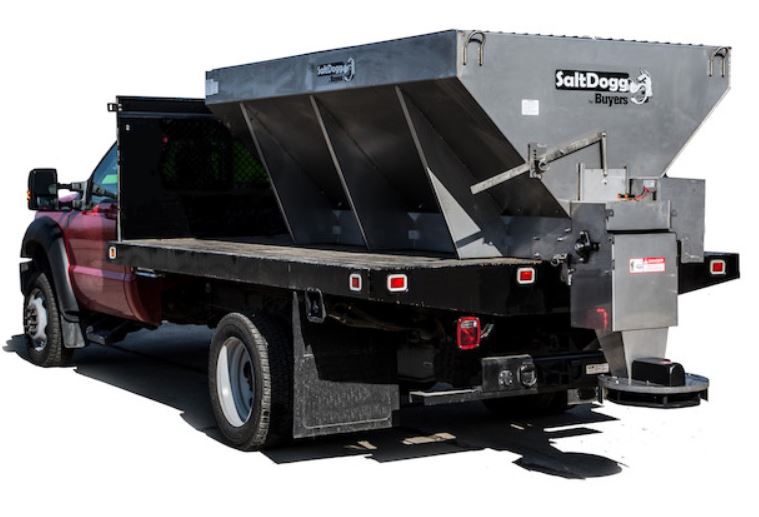 Buyers SaltDogg 1400560SSE 5.5 Cubic Yard Electric Motor Stainless Steel Mid-Size Hopper Spreader