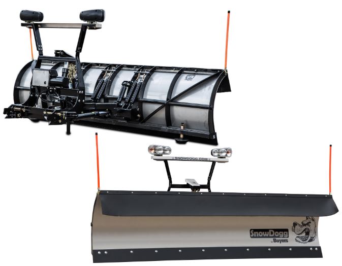 Buyers SnowDogg CM100 Snow Plow, 120"