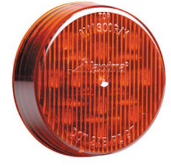M11300RCL Maxxima 2 1/2" ROUND RED CLEARANCE MARKER LIGHT