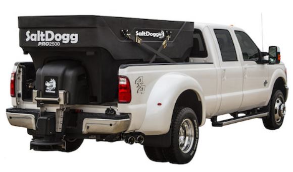 Buyers SaltDogg PRO2500CH Electric Poly Hopper Spreader with Conveyor Chain