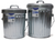 ITD1086 - 4 Gallon Galvanized Trash Can With Lid