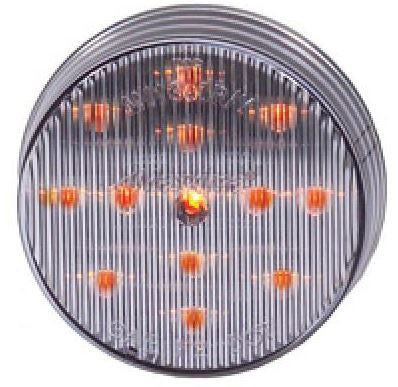 M11300YCL Maxxima 2 1/2" AMBER CLEAR LENS CLEARANCE MARKER LIGHT