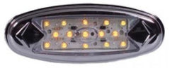 M27005YCL Maxxima “PETE” LIGHT AMBER CLEARANCE MARKER LIGHT CLEAR LENS