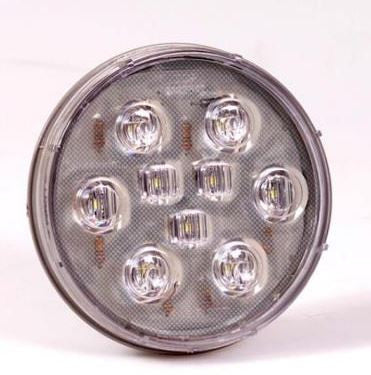 M42347 Maxxima 4" ROUND WHITE LED BACKUP LIGHT