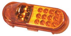 M63120Y Maxxima OVAL AMBER SIDE TURN/SIDE MARKER